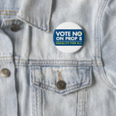 Badge Rond 5 Cm Non sur l'appui vertical 8 - insigne (En situation)