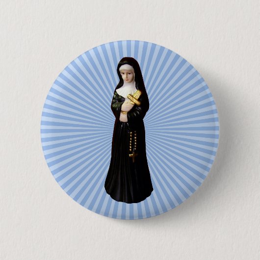 Badge Rond 5 Cm Nonne (Devant)