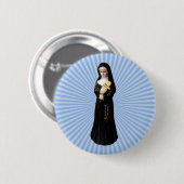 Badge Rond 5 Cm Nonne (Devant & derrière)
