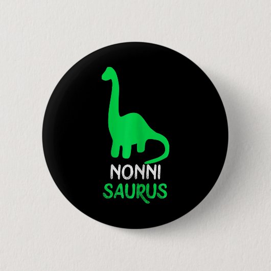 Badge Rond 5 Cm Nonni-saurus Dino Dinosaure Nonnisaurus (Devant)