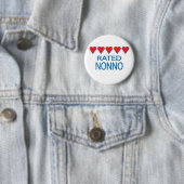 Badge Rond 5 Cm Nonno Cinq Coeurs (En situation)