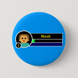 Badge Rond 5 Cm Noob Button
