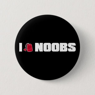 Badge Rond 5 Cm Noobs I (de sac à thé)
