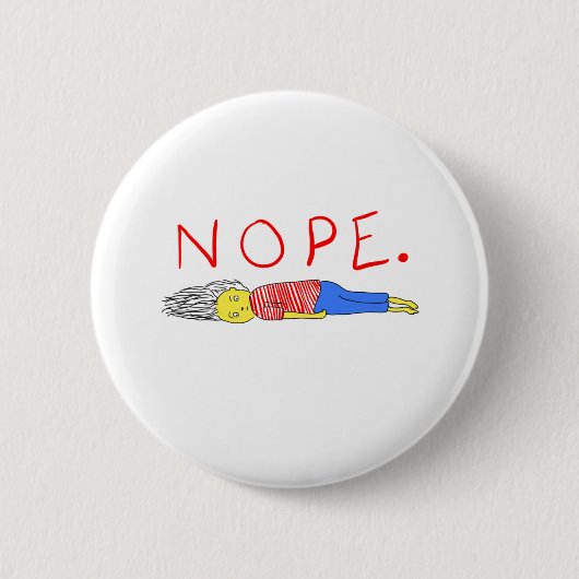 BADGE ROND 5 CM NOPE (Devant)