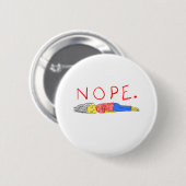 BADGE ROND 5 CM NOPE (Devant & derrière)
