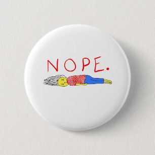 BADGE ROND 5 CM NOPE