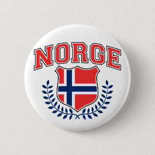 Badge Rond 5 Cm Norge