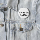 Badge Rond 5 Cm Norme, bouton rond de pouce de 2 ¼ (En situation)