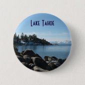 Badge Rond 5 Cm North Shore Lake Tahoe, Incline Village, Nevada (Devant)