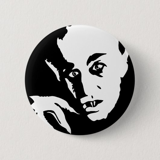 Badge Rond 5 Cm Nosferatu (Devant)