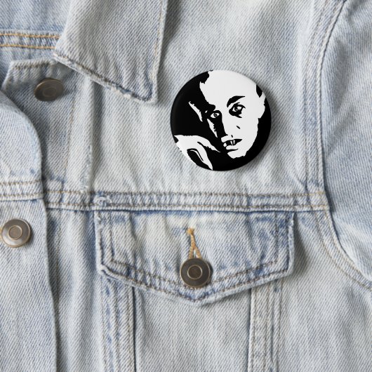 Badge Rond 5 Cm Nosferatu (En situation)