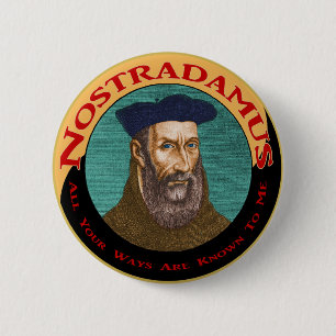 Badge Rond 5 Cm Nostradamus