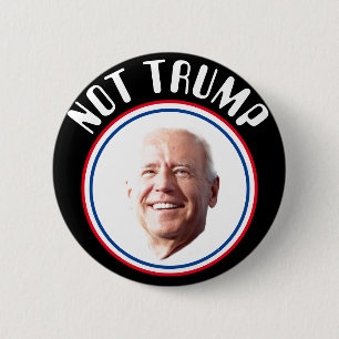 BADGE ROND 5 CM NOT TRUMP