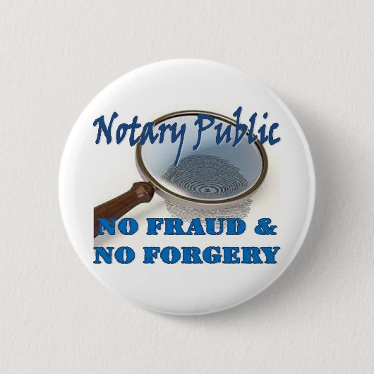 Badge Rond 5 Cm Nota Public Non Fraude Non Fraude (Devant)