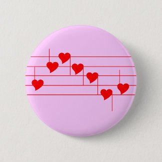 Badge Rond 5 Cm Notes de Love'n