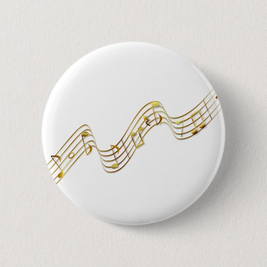 Badge Rond 5 Cm notes de musique (Devant)