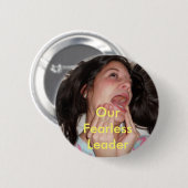 Badge Rond 5 Cm Notre chef courageux (Devant & derrière)