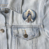 Badge Rond 5 Cm Notre-Dame de l'Assomption (En situation)