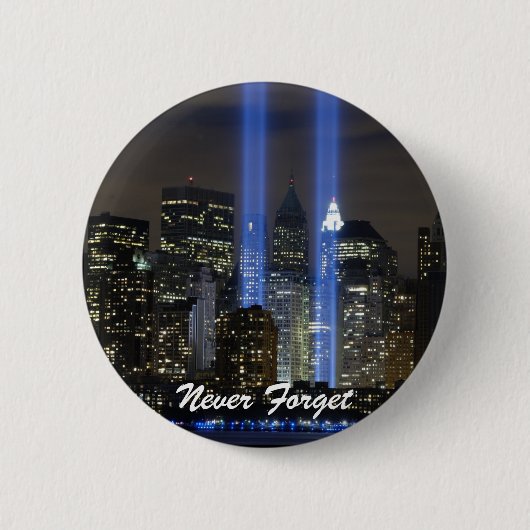 Badge Rond 5 Cm N'oubliez jamais (Devant)