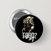 BADGE ROND 5 CM NOURRITURE ? (Devant & derrière)