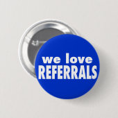 Badge Rond 5 Cm Nous aimons des références sur la couleur faite (Devant & derrière)