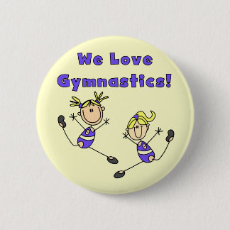 Badge Rond 5 Cm Nous aimons des T-shirts et des cadeaux de