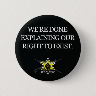 Badge Rond 5 Cm Nous avons fini d'expliquer notre droit d'exister