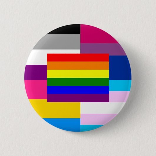 Badge Rond 5 Cm Nous avons un ans ! (Devant)