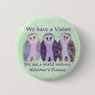 Badge Rond 5 Cm Nous avons une vision