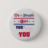Badge Rond 5 Cm Nous le peuple (Devant)