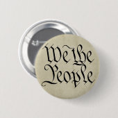 Badge Rond 5 Cm Nous le peuple ! (Devant & derrière)