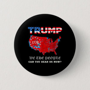 Badge Rond 5 Cm Nous, Le Peuple, Avons Parlé Des Élections América