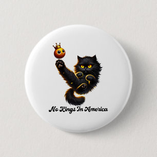 Badge Rond 5 Cm Nous Le Peuple Politique Aucun Rois En Amérique Po