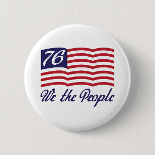 Badge Rond 5 Cm Nous les personnes '76