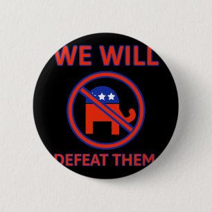 Badge Rond 5 Cm Nous Les Verrons.
