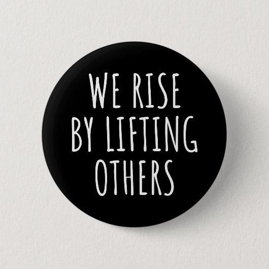 Badge Rond 5 Cm Nous Montons En Levant D'Autres I (Devant)