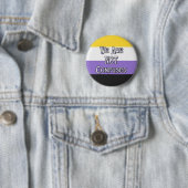 Badge Rond 5 Cm Nous Sommes... (En situation)