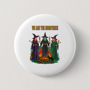 Badge Rond 5 Cm Nous sommes l'autocollant de sorcières féministes