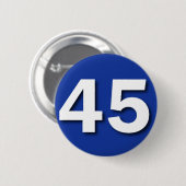 Badge Rond 5 Cm Nous sommes l'insigne de 45% (Ecosse Indyref) (Devant & derrière)