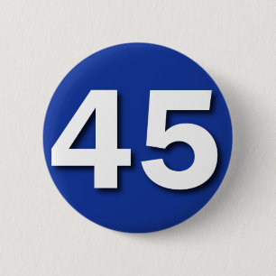 Badge Rond 5 Cm Nous sommes l'insigne de 45% (Ecosse Indyref)