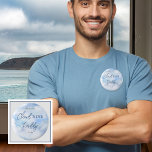 Badge Rond 5 Cm Nous Sommes Sur Cloud Neuf Blue Boy Baby shower Pa<br><div class="desc">Bienvenue dans notre collection "We Are On Cloud Nine Blue Boy Baby shower", où chaque pièce est conçue pour élever votre célébration de l'arrivée imminente de votre petit. Cette collection saisit l'essence de la joie et de l'anticipation avec son thème rêveur et fantaisiste. Imaginez flotter au milieu d'un ciel bleu...</div>