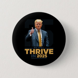 Badge Rond 5 Cm Nous Verrons En 2025 !