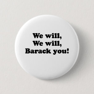 BADGE ROND 5 CM NOUS VOUS ARRÊTERONS