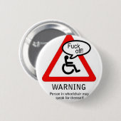 BADGE ROND 5 CM NOUVEAU (Devant & derrière)