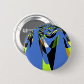 Badge Rond 5 Cm Nouveau bleu (Devant & derrière)