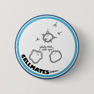 Badge Rond 5 Cm Nouveau bouton de type