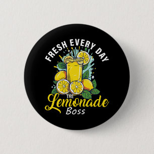 Badge Rond 5 Cm Nouveau Chaque Jour Le Patron De Lemonade