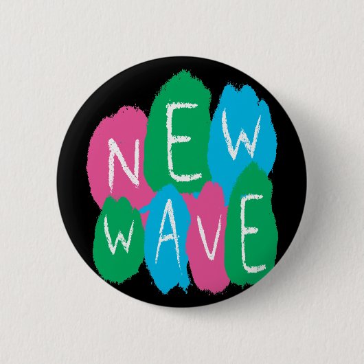 Badge Rond 5 Cm Nouveau Graffiti (Devant)