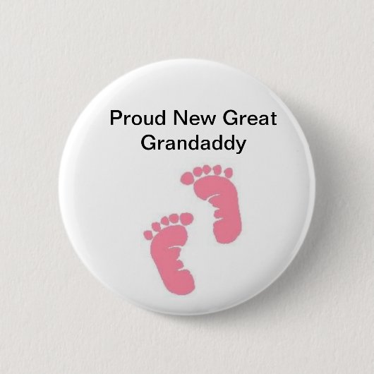 Badge Rond 5 Cm Nouveau grand ancêtre fier (Devant)