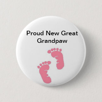 Badge Rond 5 Cm Nouveau grand Grandpaw fier